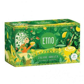 ETNO Green tea with lemon and ginkgo 40g (2gx20 pcs.)