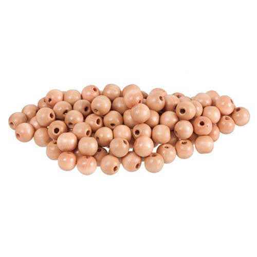Round Wooden Beads 12mm 100pk