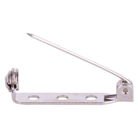 Brooch Backs 25mm 100pk (Silver)