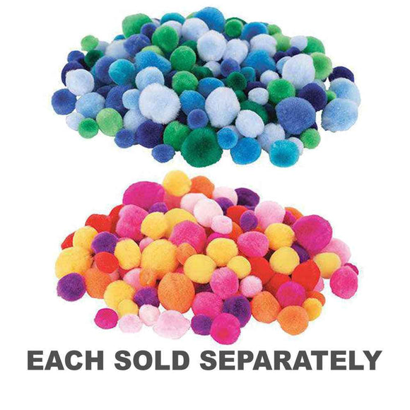 Pom Poms Tone Colours 300pcs