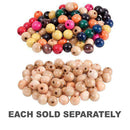 Round Wooden Beads 16mm 100pk