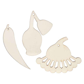 Wooden Australian Gum Hangers 18pcs