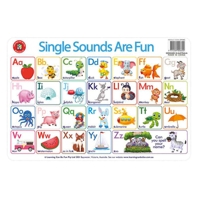 Single Sounds are Fun Placemat