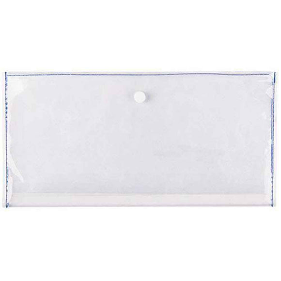 Clear Wallet with Press Stud 5pcs