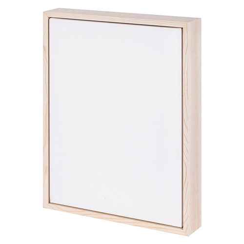 Floating Wooden Box Watercolour Canvas