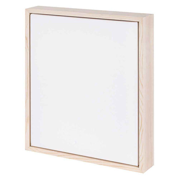 Floating Wooden Box Watercolour Canvas