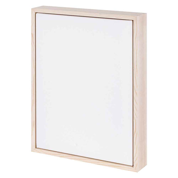 Floating Wooden Box Watercolour Canvas