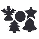 Scratch Christmas Shapes 30pk