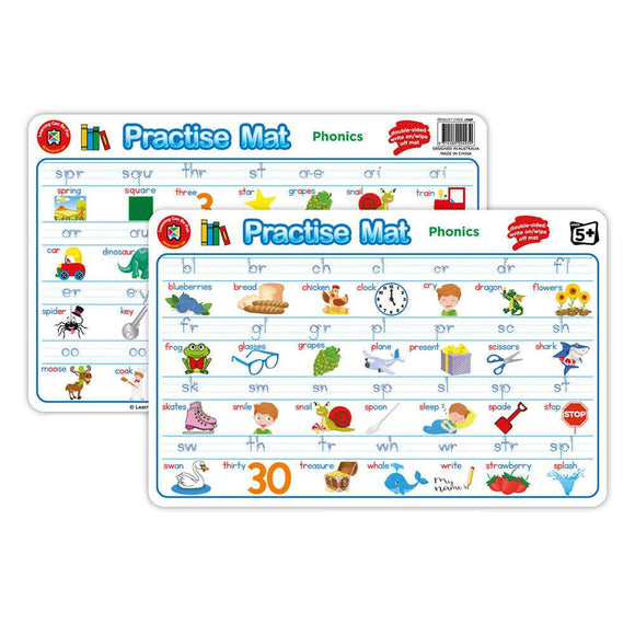 Learning Can Be Fun Practise Mat