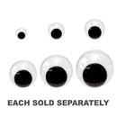 Stick-On Joggle Eyes 100pk