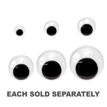 Stick-On Joggle Eyes 100pk