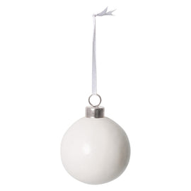 Ceramic Baubles 6cm 10pcs