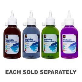 Educational Colours Washable Watercolours 250mL