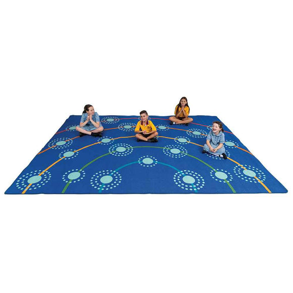 Elizabeth Richards Campfire Rug