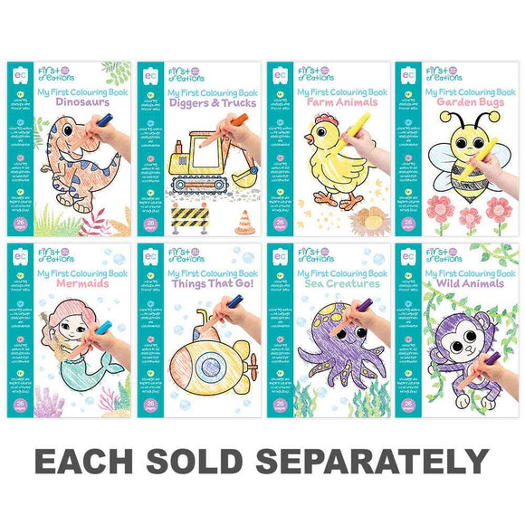 Educational Colours My First Creations Colouring Book