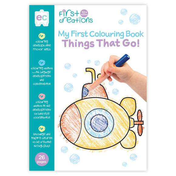 Educational Colours My First Creations Colouring Book