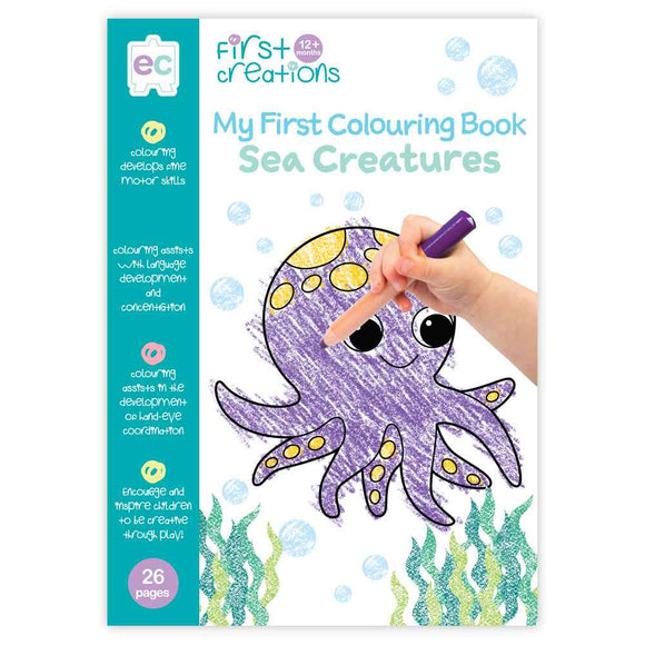 Educational Colours My First Creations Colouring Book