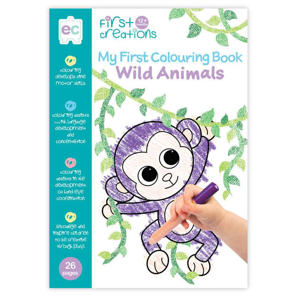 Educational Colours My First Creations Colouring Book