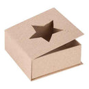 Papier Mache Cut-Out Star Box