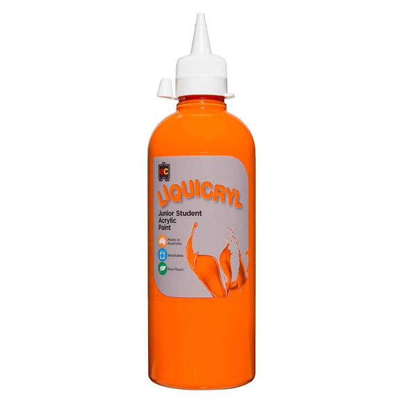 Educational Colours Liquicryl Junior Student Acrylic 500mL