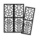 Cardboard Stained Glass Frames 20pcs