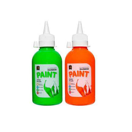 Educational Colours Fluoro Rainbow 250mL