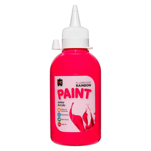 Educational Colours Fluoro Rainbow 250mL