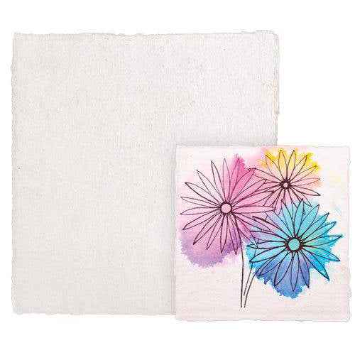 Handmade Watercolour Paper 300gsm 10pk (15x15cm )