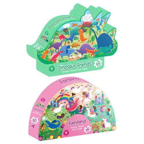 Learning Can Be Fun Shaped Floor Jigsaw Puzzle