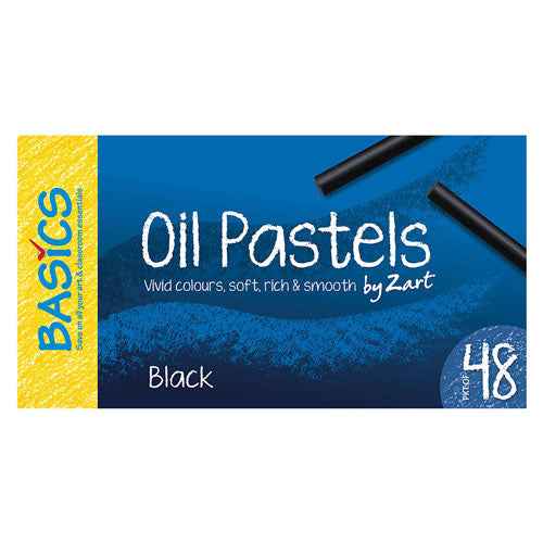 Basics Oil Pastels 48pk