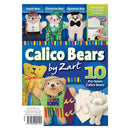 Calico Teddy Bears 10pcs