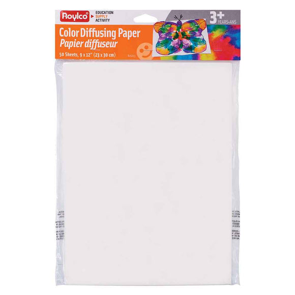 Colour Diffusing Paper 50pcs (23x30cm)