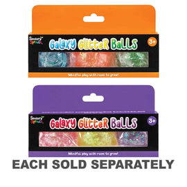 Sensory Galaxy Glitter Balls