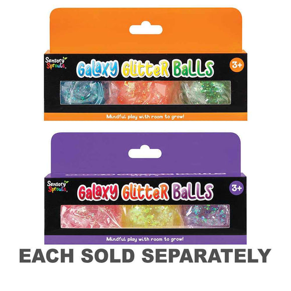 Sensory Galaxy Glitter Balls