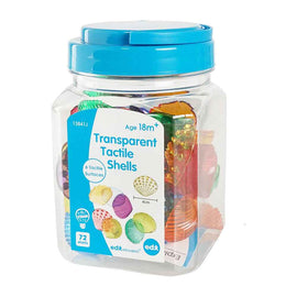 Transparent Tactile Shells (Jar of 72)