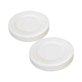 Creative School Supply Paper Plate 50pcs (White)