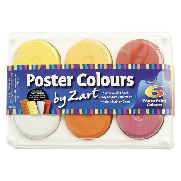 Zart Poster Colours 6pk