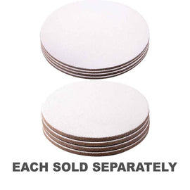 Magnetic Round Canvas Board 4pk