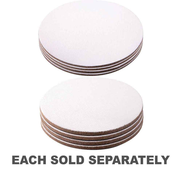 Magnetic Round Canvas Board 4pk