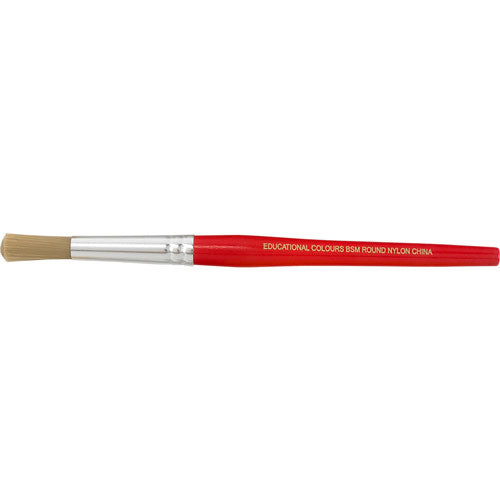 Educational Colours Brush Stubby Round