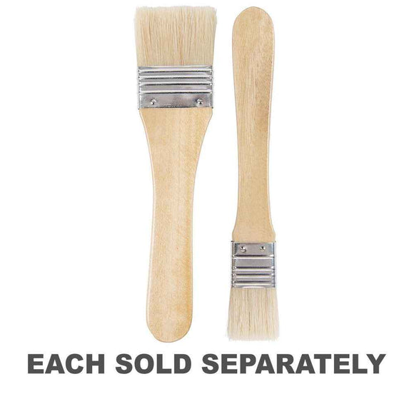 Wide Flat Brushes 12pk