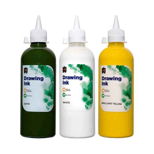 Educational Colours Drawing Ink 500mL