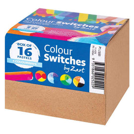 Pastel Colour Switches 16pk