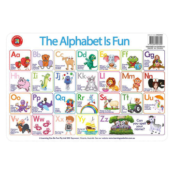 Alphabet is Fun Placemat