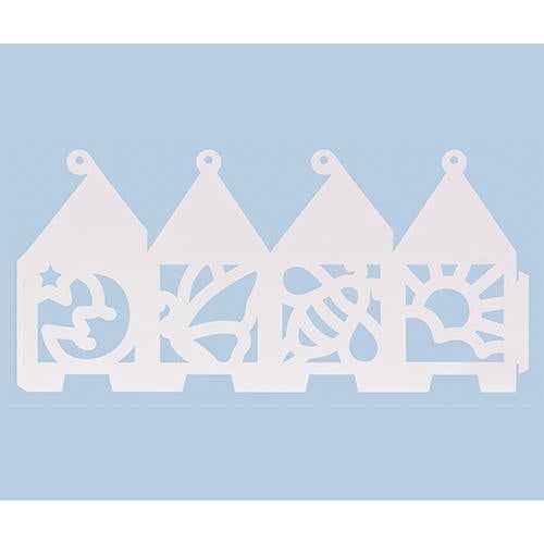 3D Craft Cardboard Lanterns 32pk