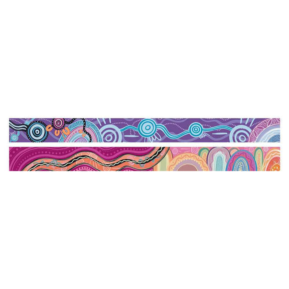 Classroom Borders Indigenous Australian Designs 12pk