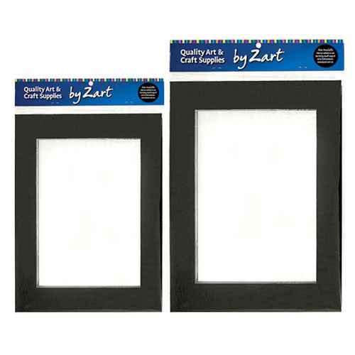 Creative School Supply Pre-Cut Mounts 10pk (Black/White)