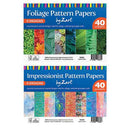 Creative School Supply Pattern Papers A4 40pk