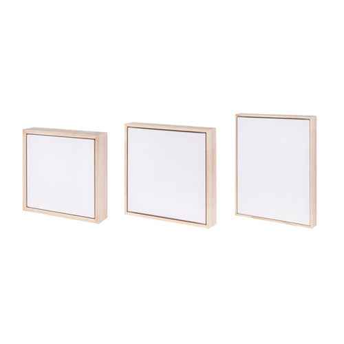 Floating Wooden Box Canvas