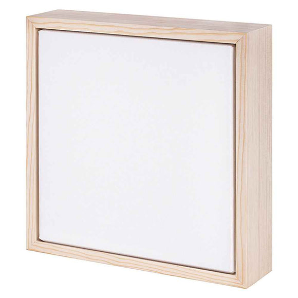 Floating Wooden Box Canvas